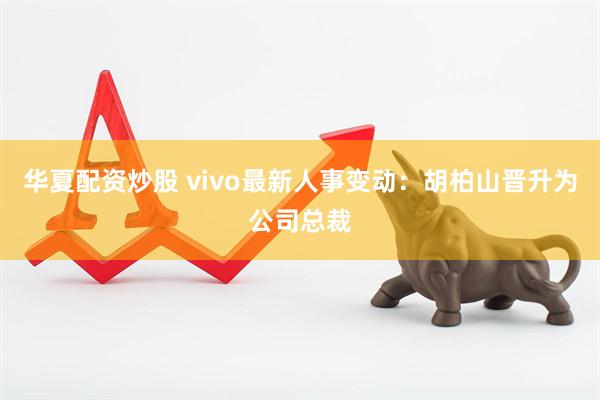 华夏配资炒股 vivo最新人事变动：胡柏山晋升为公司总裁